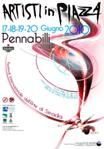 Manifesto artisti in piazza 2010